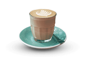 Hawaii Coffee kahve sunumu